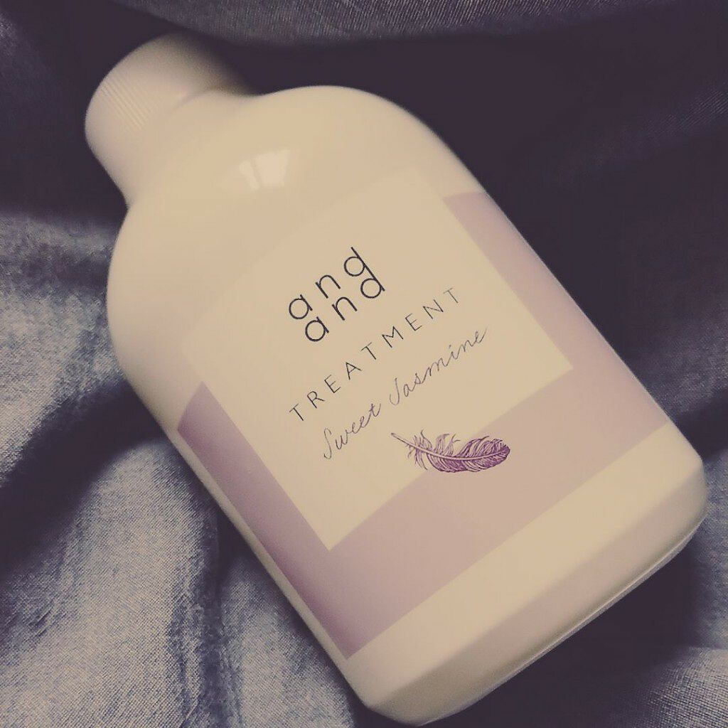 ときめく スウィートジャスミンの香り トリートメント/and and/洗い流すヘアトリートメントを使ったクチコミ(2枚目)