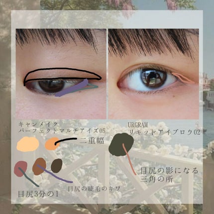 リキッドアイブロウ/U R GLAM/リキッドアイブロウを使ったクチコミ(2枚目)