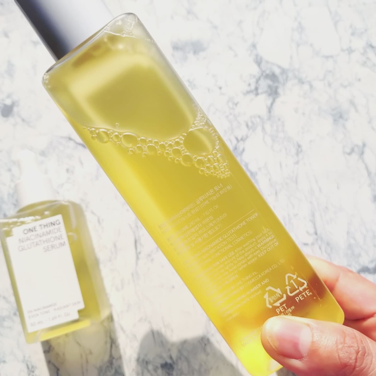 ナイアシンアミドグルタチオントナー/ONE THING/化粧水を使ったクチコミ（3枚目）