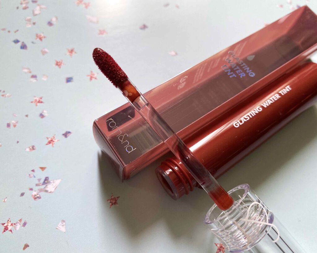 グラスティングウォーターティント/rom&nd/リップティントを使ったクチコミ（2枚目）