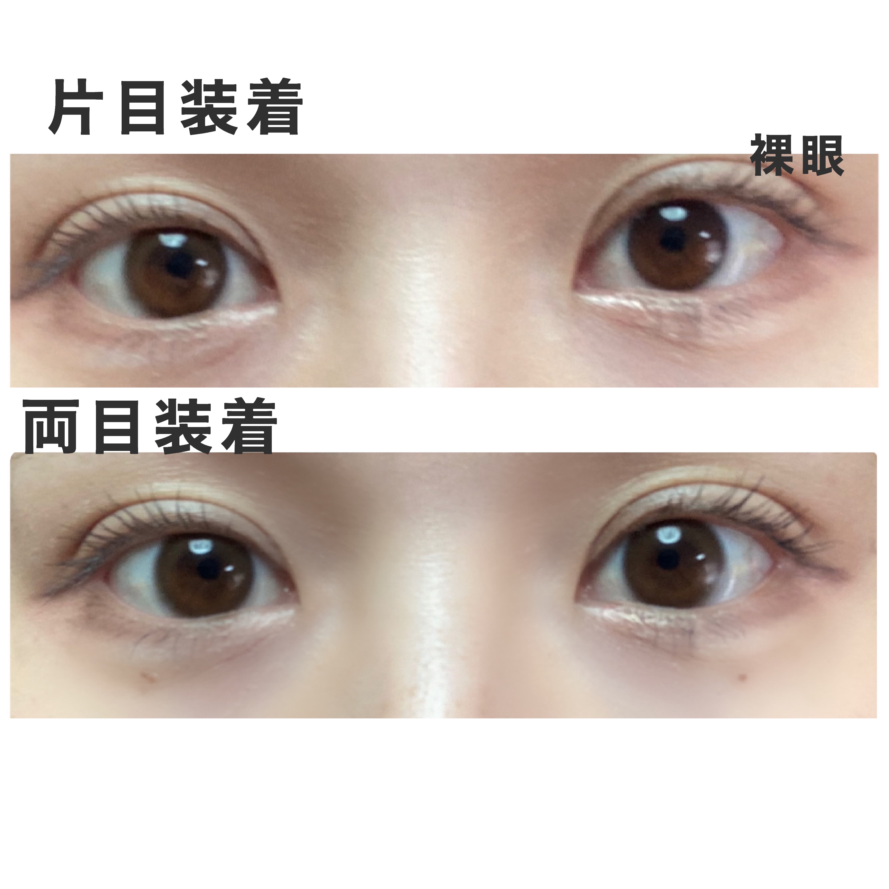 LARME MELTY SERIES(ラルムメルティシリーズ)/LARME/カラーコンタクトレンズを使ったクチコミ（2枚目）