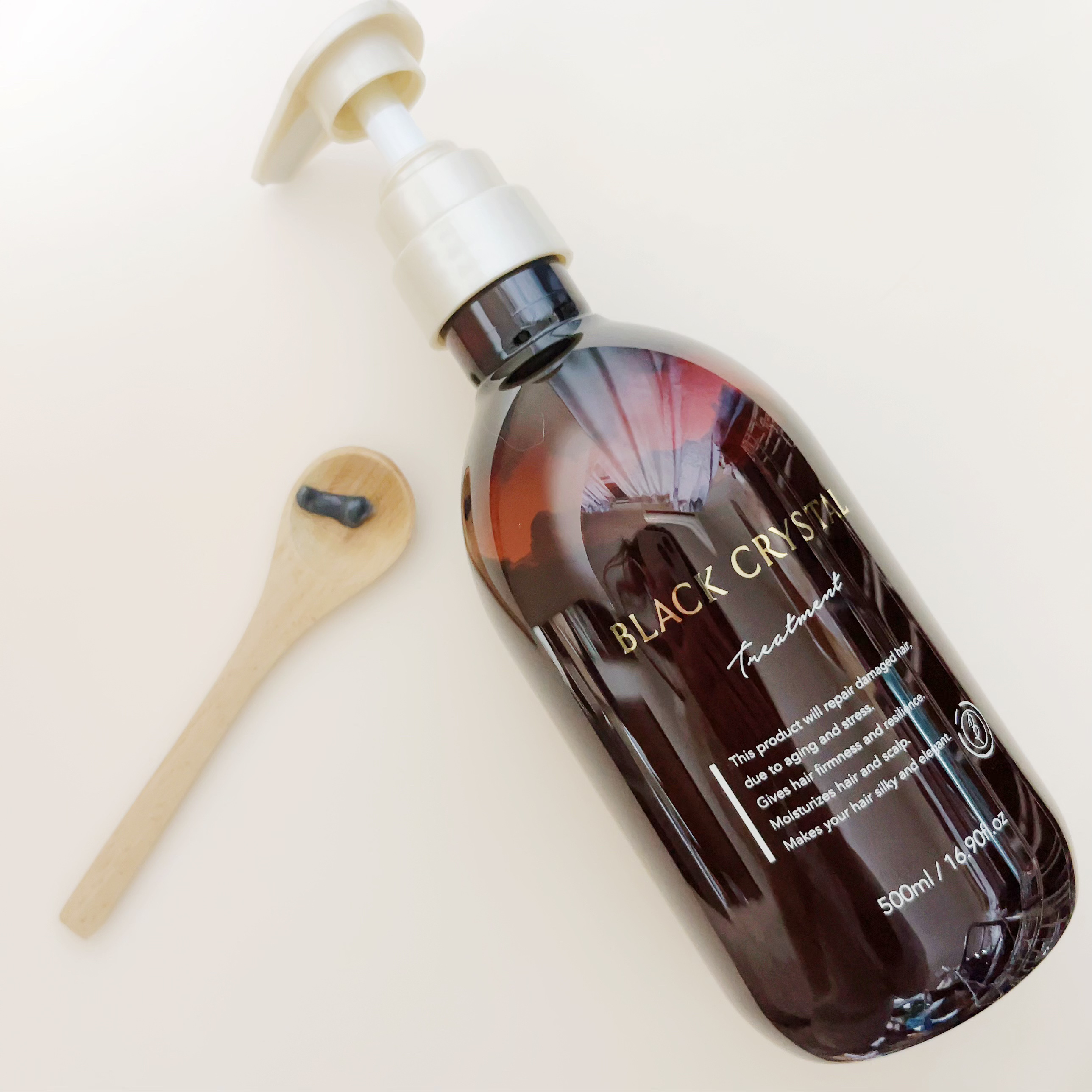 ニュートラルケアミスト/BLACK CRYSTAL/アウトバストリートメントを使ったクチコミ（3枚目）