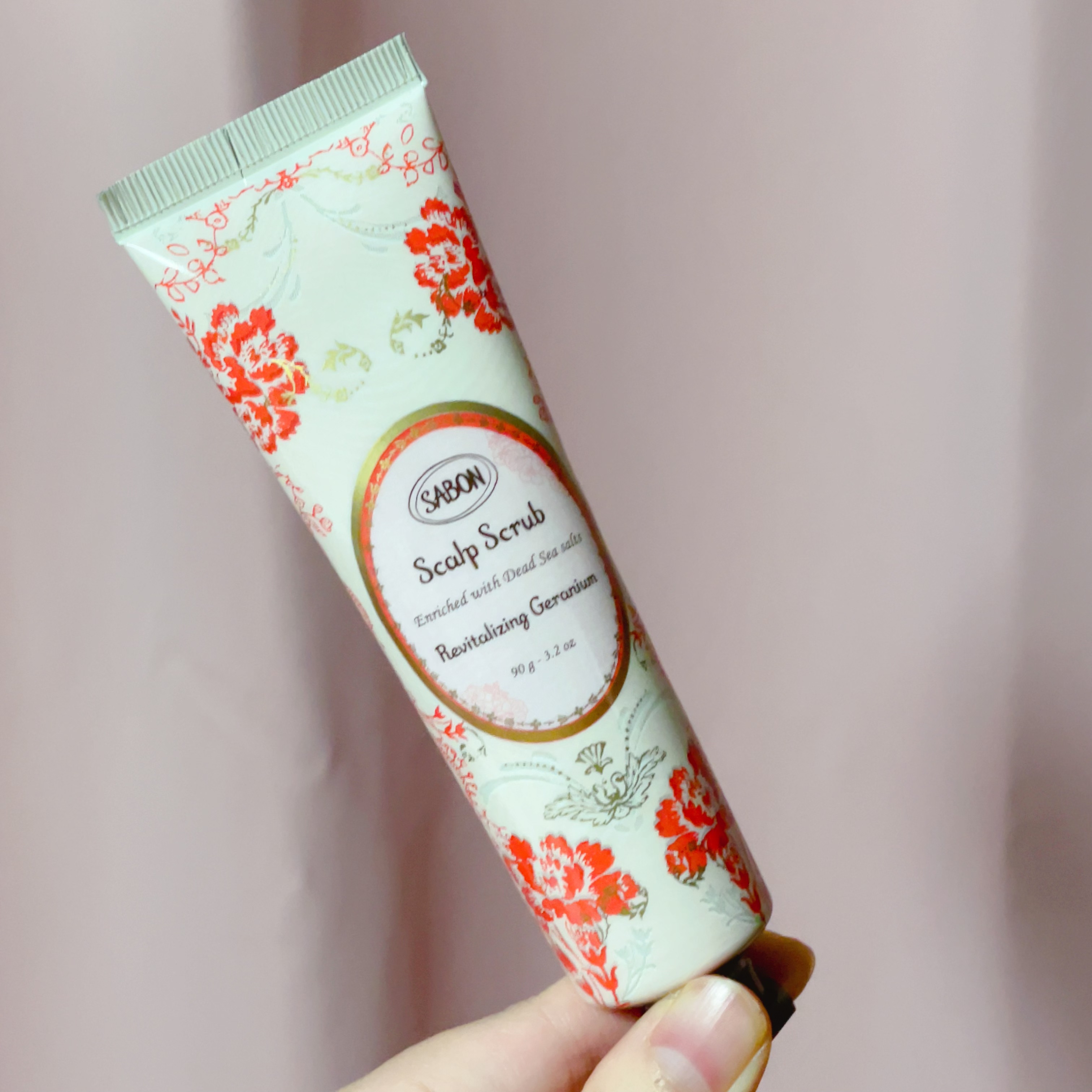 ヘッドスクラブ リプレニッシング(ゼラニウム)/SABON/ヘッドスクラブを使ったクチコミ（1枚目）