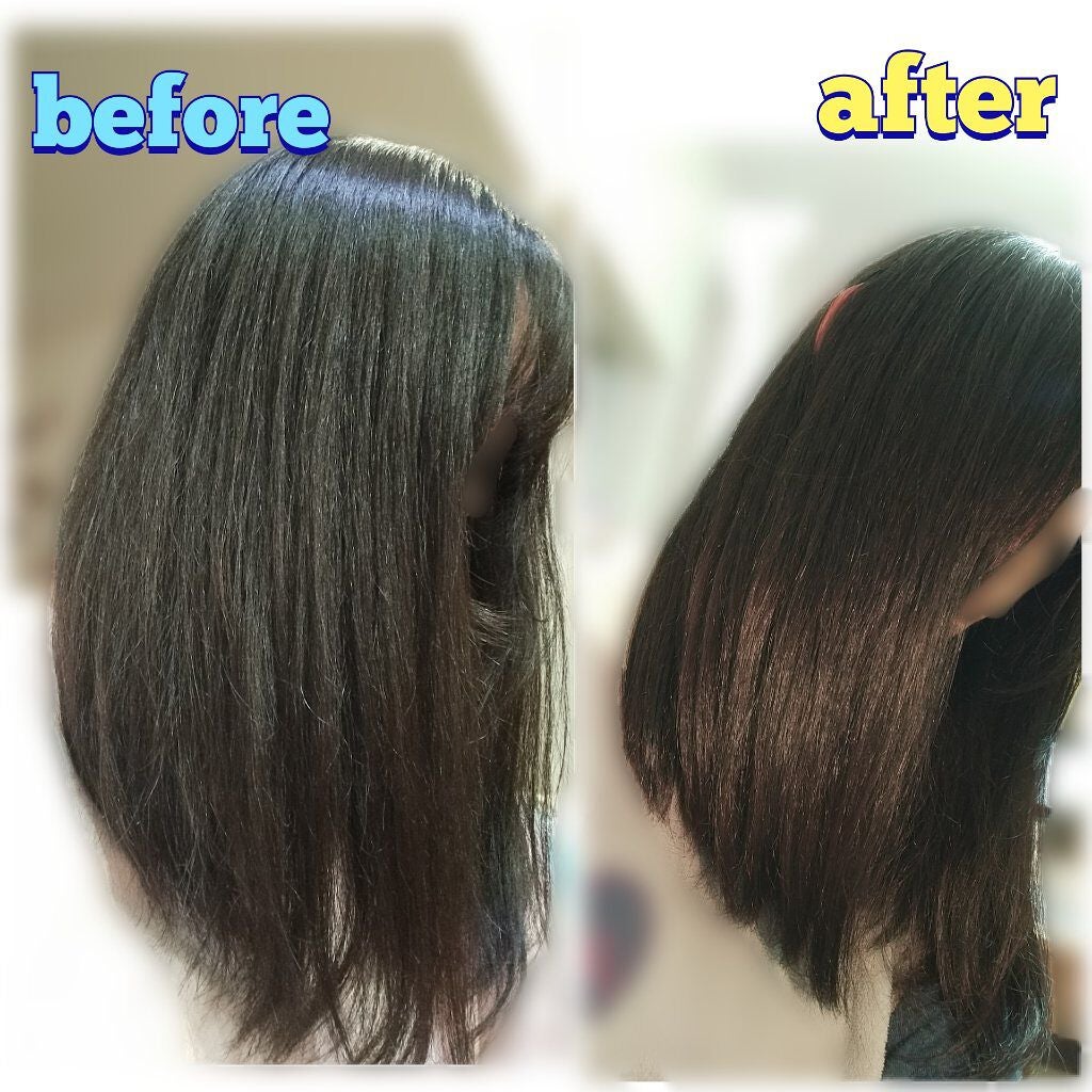 ヘアーオイル【シャイニーブラック】/ellips/ヘアオイルを使ったクチコミ(2枚目)