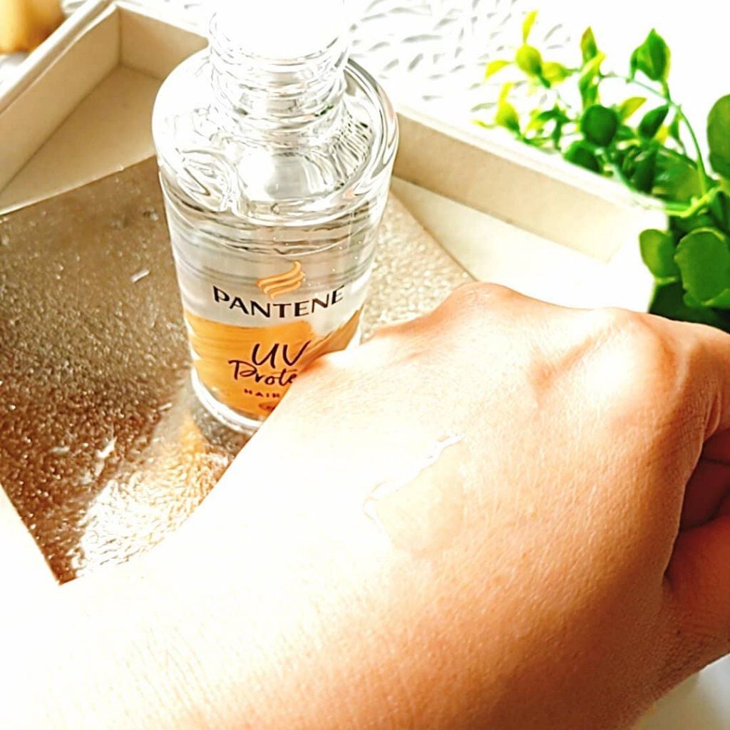 UVカット ヘアオイル/パンテーン/ヘアオイルを使ったクチコミ(2枚目)