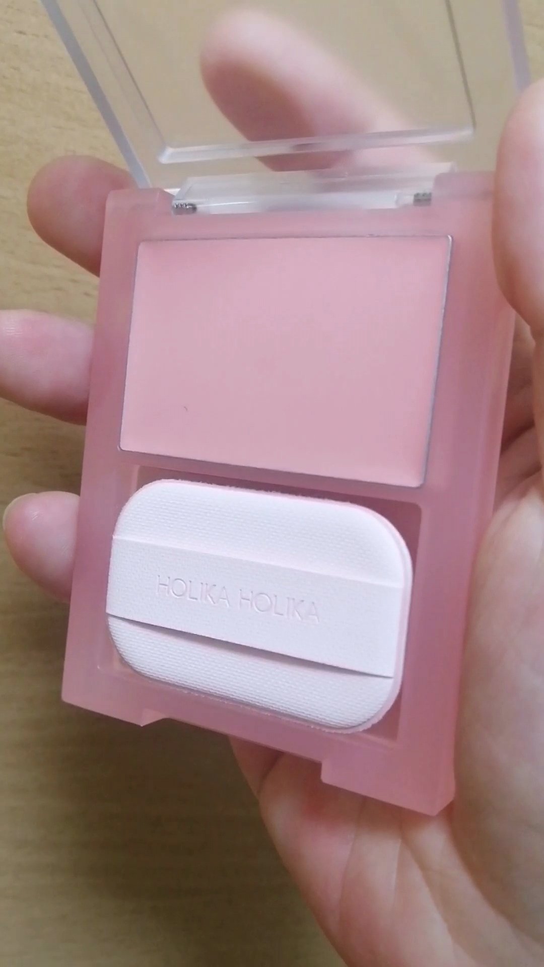 ティンテッドミルククリームブラッシュ  05 プリティークール(Pretty Cool)/HOLIKA HOLIKA/ジェル・クリームチークを使ったクチコミ（3枚目）