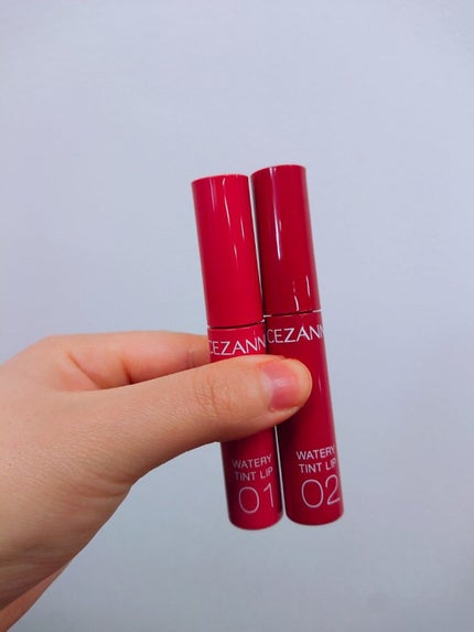 ウォータリーティントリップ/CEZANNE/リップティントを使ったクチコミ(1枚目)