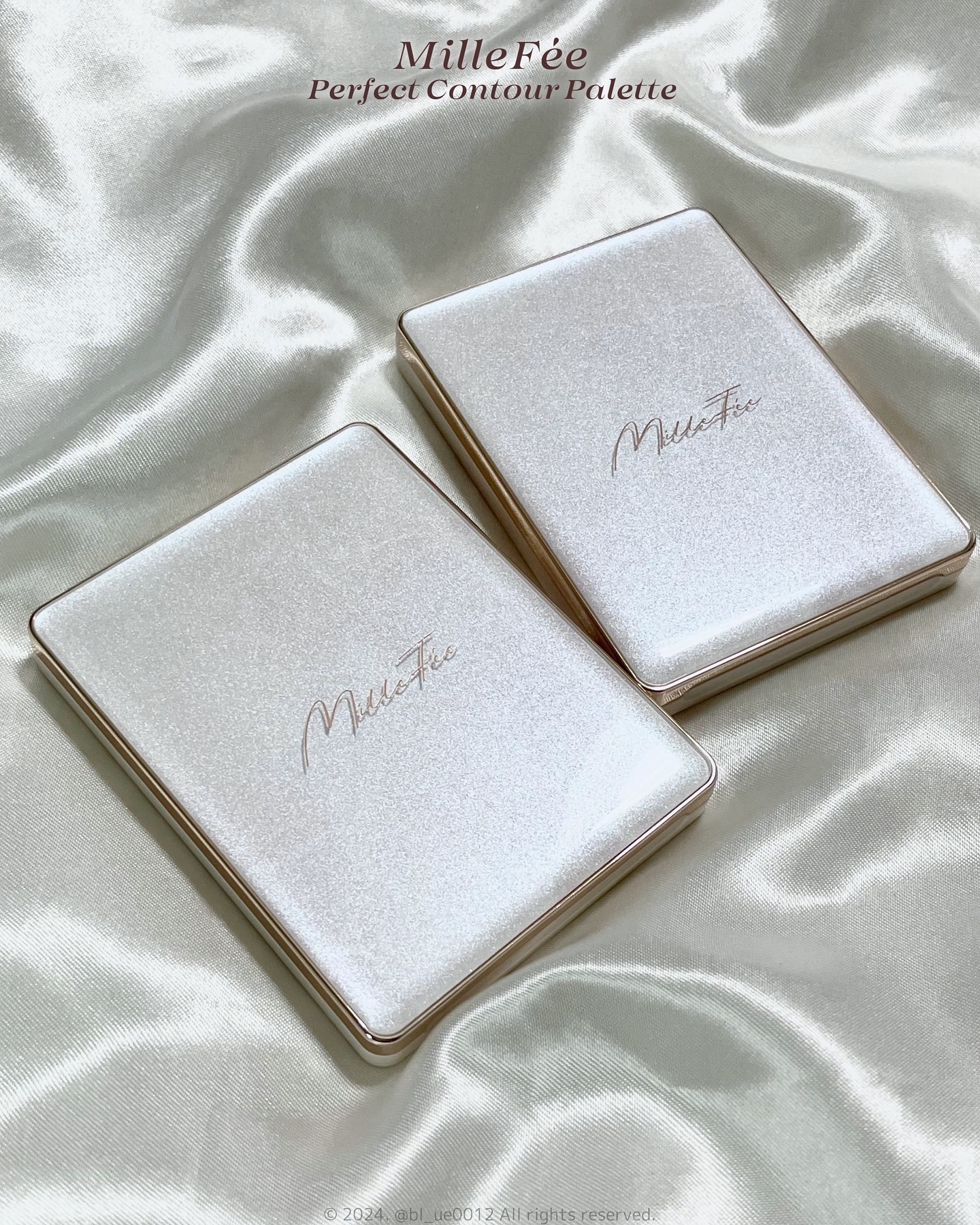 チート顔コントゥアパレット/MilleFée/パウダーハイライトを使ったクチコミ（2枚目）