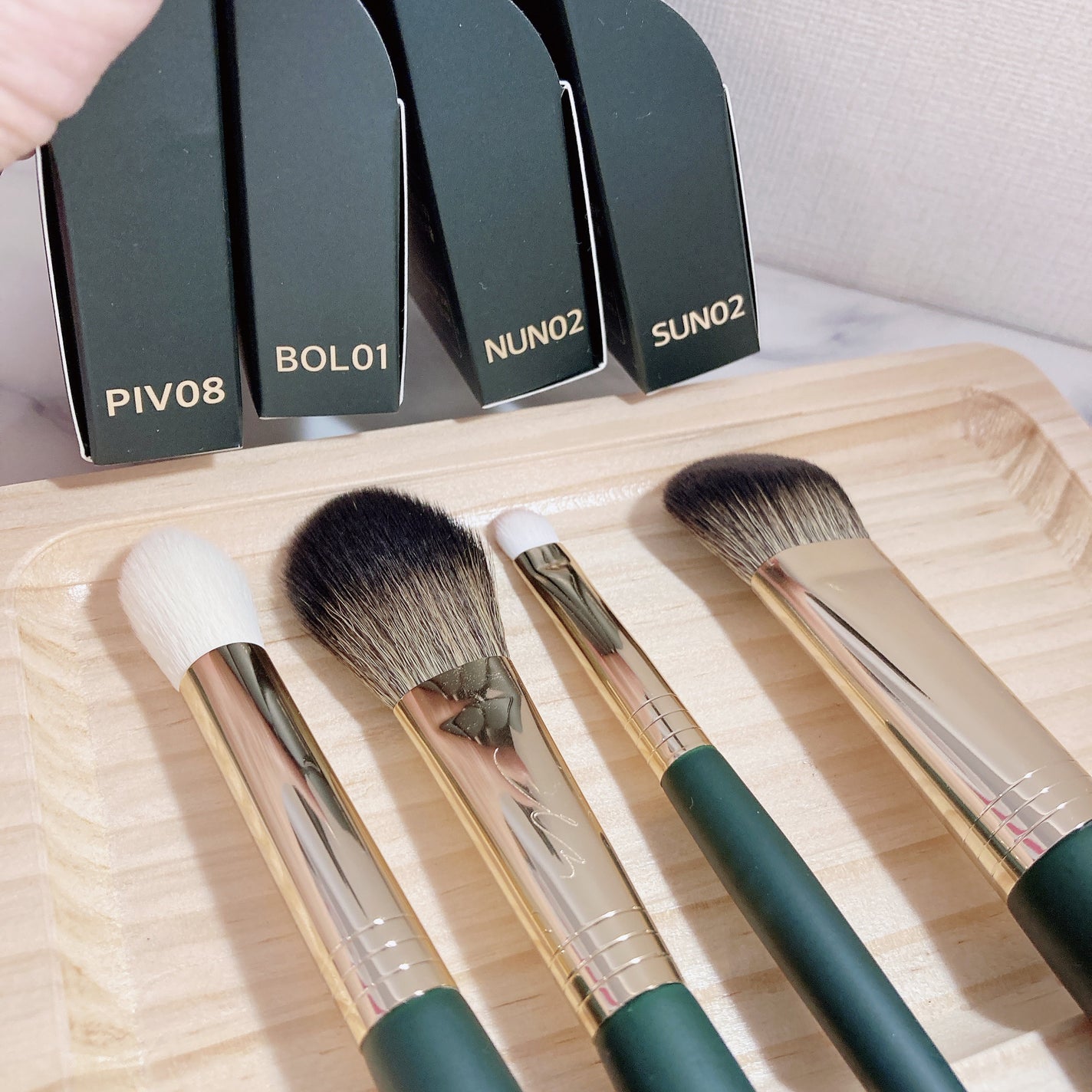 ポイントアイシャドウブラシナンバー2/SOOA DOR/メイクブラシを使ったクチコミ(4枚目)