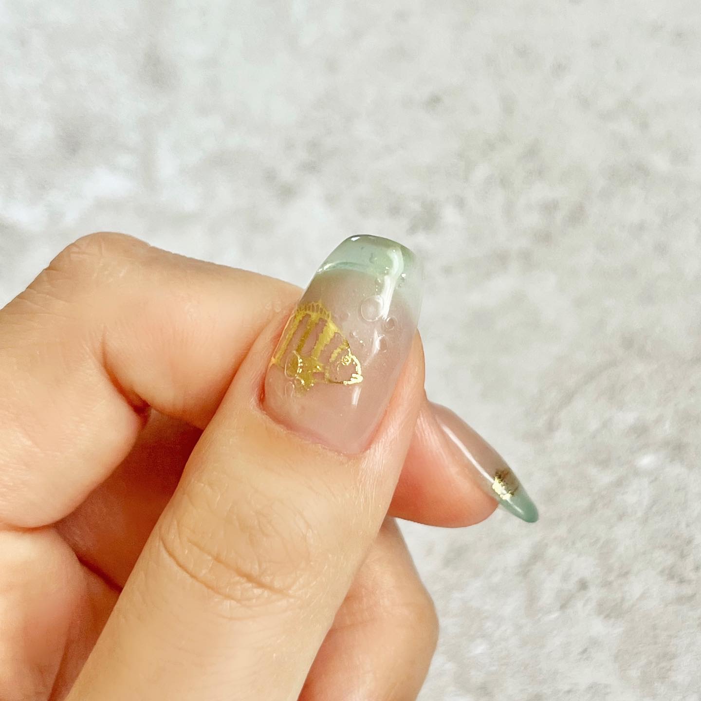 PEEL OFF BASE #8 【ポリコ】/ARKEY TOKYO/ジェルネイルを使ったクチコミ（3枚目）