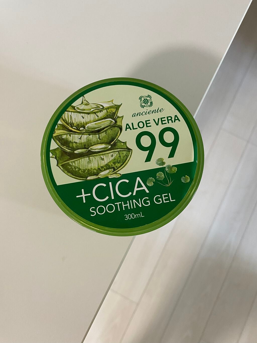 ALOE VERA CICA SMOOTHING GEL/アンシャンテ/バスト・ヒップケアを使ったクチコミ(1枚目)