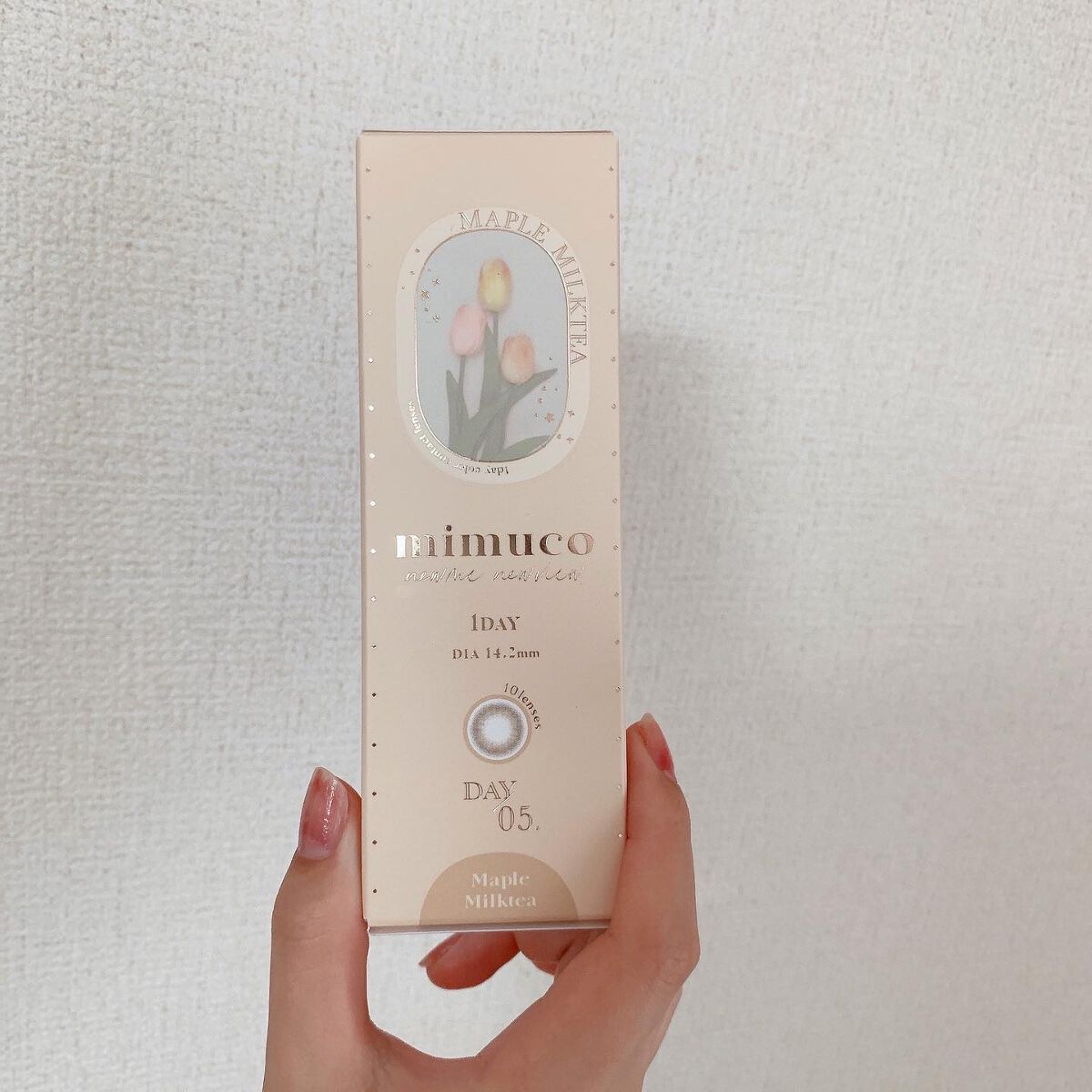 mimuco 1day メープルミルクティー/mimuco/ワンデー（１DAY）カラコンを使ったクチコミ（3枚目）