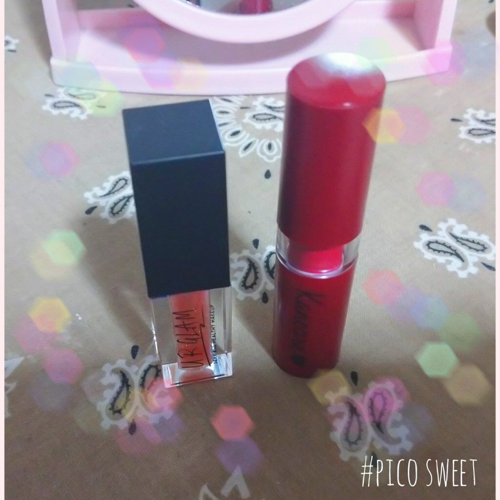 カンコレ マットリップスティック/DAISO/口紅を使ったクチコミ（1枚目）