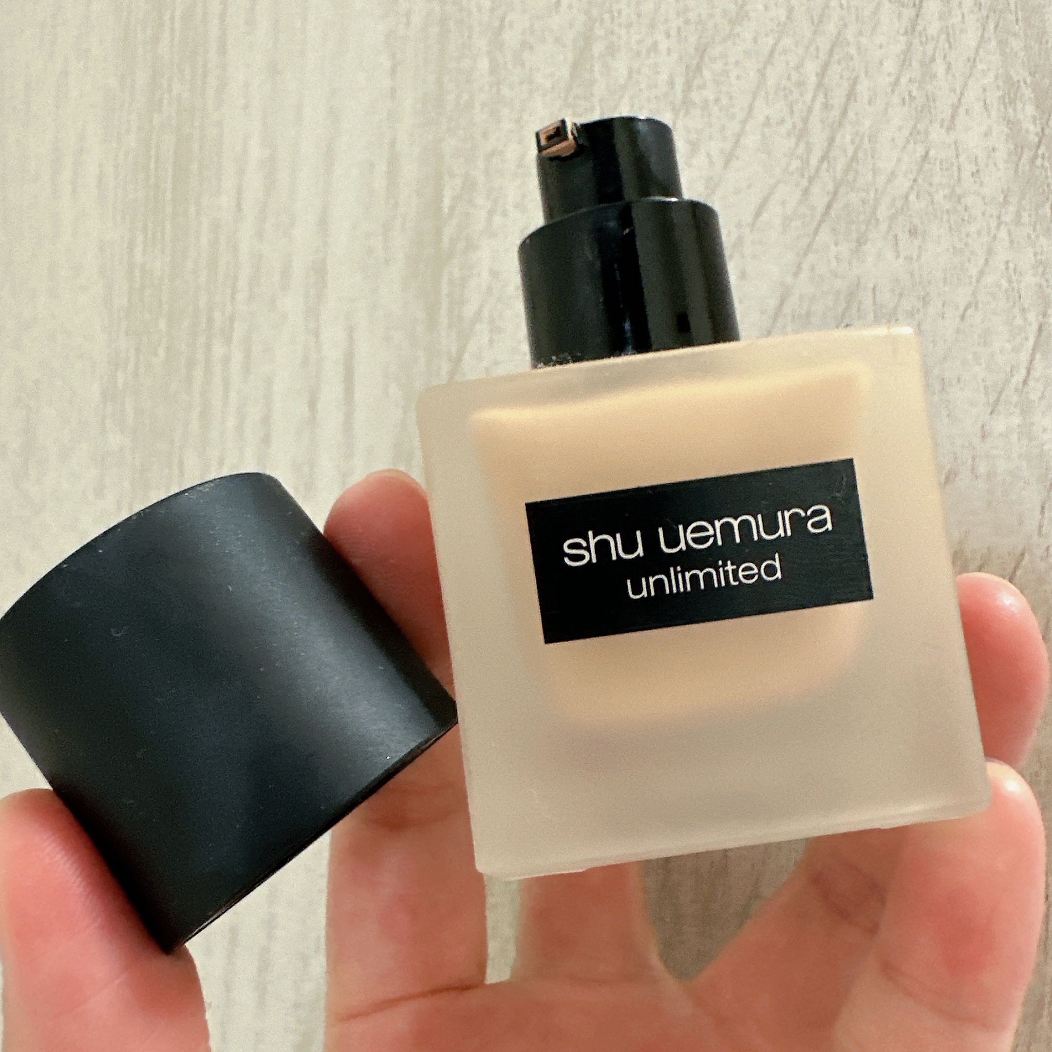 （旧）アンリミテッド ラスティング フルイド/shu uemura/リキッドファンデーションを使ったクチコミ（3枚目）