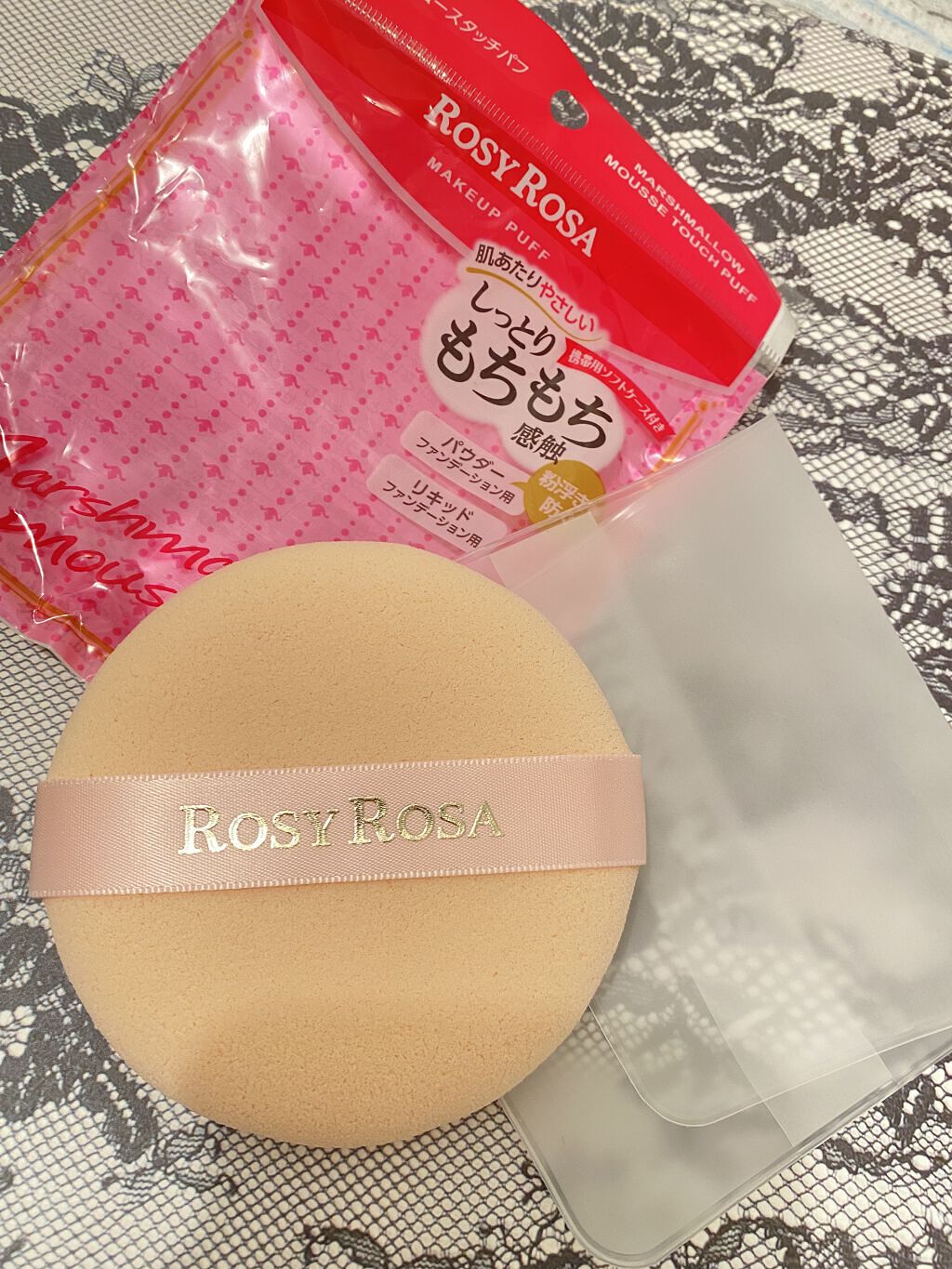 マシュマロムースタッチパフ/ロージーローザ/パフ・スポンジを使ったクチコミ（1枚目）