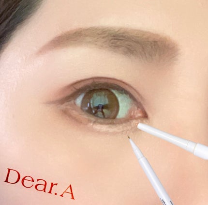 スリムチップキュートアイズメーカー/Dear.A/ペンシルアイライナーを使ったクチコミ(4枚目)