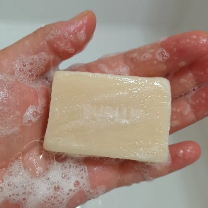 手作り洗顔石鹸 アンティアン クイーン オブ ソープ 「ラベンダーハニー」/アンティアン/洗顔石鹸を使ったクチコミ(4枚目)