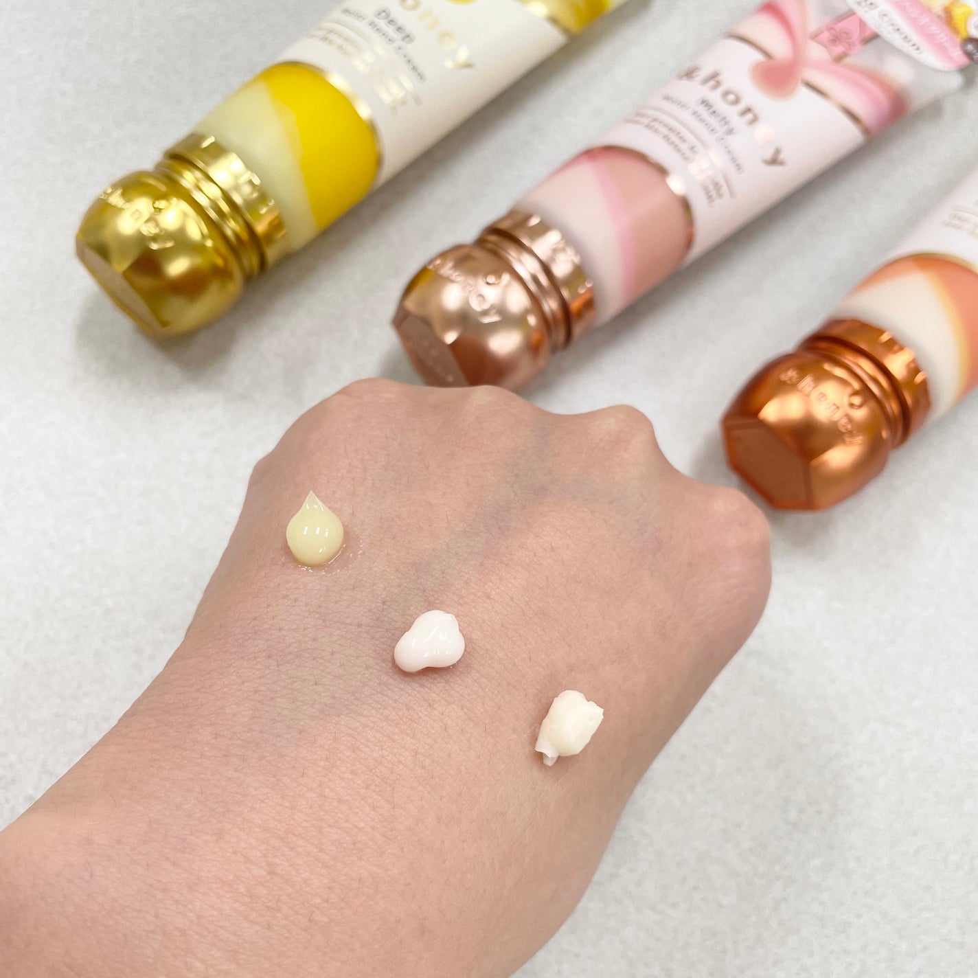 アンドハニー メルティモイスト ハンドクリーム/&honey/ハンドクリームを使ったクチコミ(4枚目)