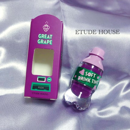 ソフトドリンクティント PP501 グレープチアーズ/ETUDE/リップグロスの画像