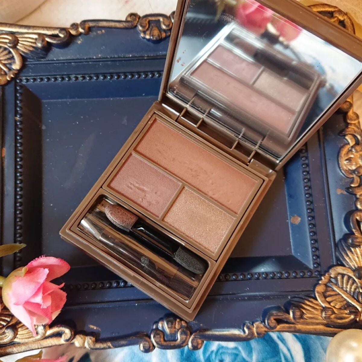 フーミー アイブロウブラシ 熊野筆/WHOMEE/メイクブラシを使ったクチコミ(3枚目)