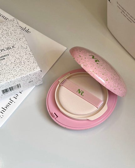 PROBIOエッセンスクッション/ネイチャーリパブリック/クッションファンデーションを使ったクチコミ(1枚目)