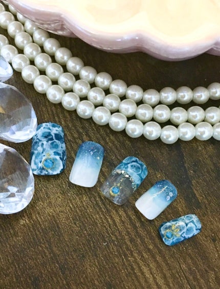 アクリル絵の具/DAISO/ネイル用品を使ったクチコミ(2枚目)