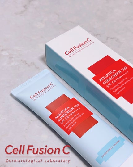 アクアティカサンスクリーン100/Cell Fusion C(セルフュージョンシー)/日焼け止めクリームを使ったクチコミ(1枚目)