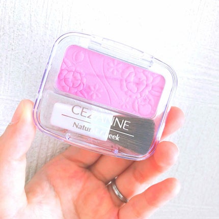 ナチュラル チークN/CEZANNE/パウダーチークを使ったクチコミ(1枚目)