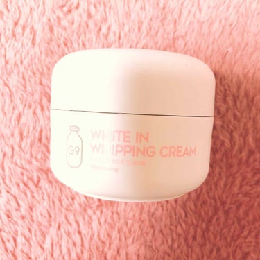 WHITE WHIPPING CREAM(ウユクリーム)/G9SKIN/化粧下地を使ったクチコミ（1枚目）