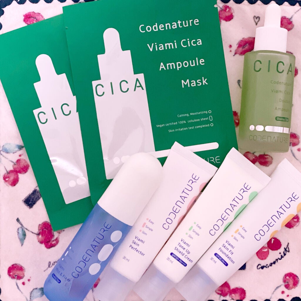 ビアミシカダブルアンプル/CODENATURE/美容液を使ったクチコミ(1枚目)