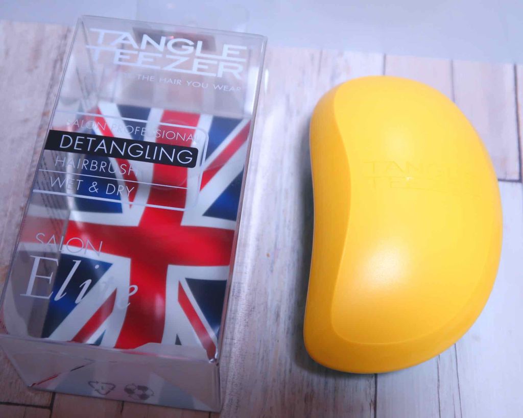 サロンエリート/TANGLE TEEZER/ヘアブラシを使ったクチコミ(1枚目)