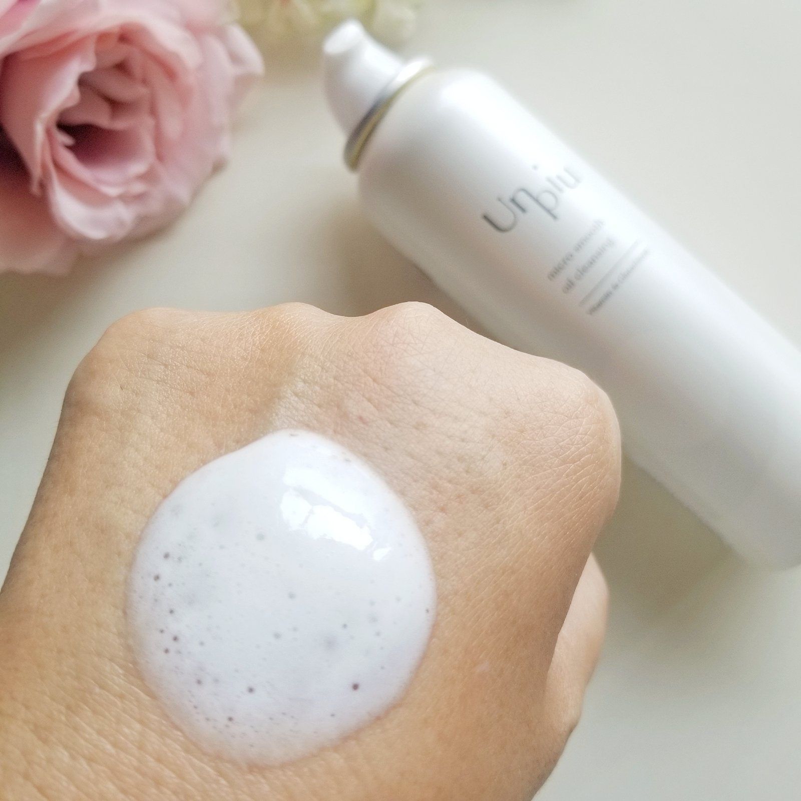 アンピュ 炭酸 オイルクレンジング/Unpiu/オイルクレンジングを使ったクチコミ（3枚目）