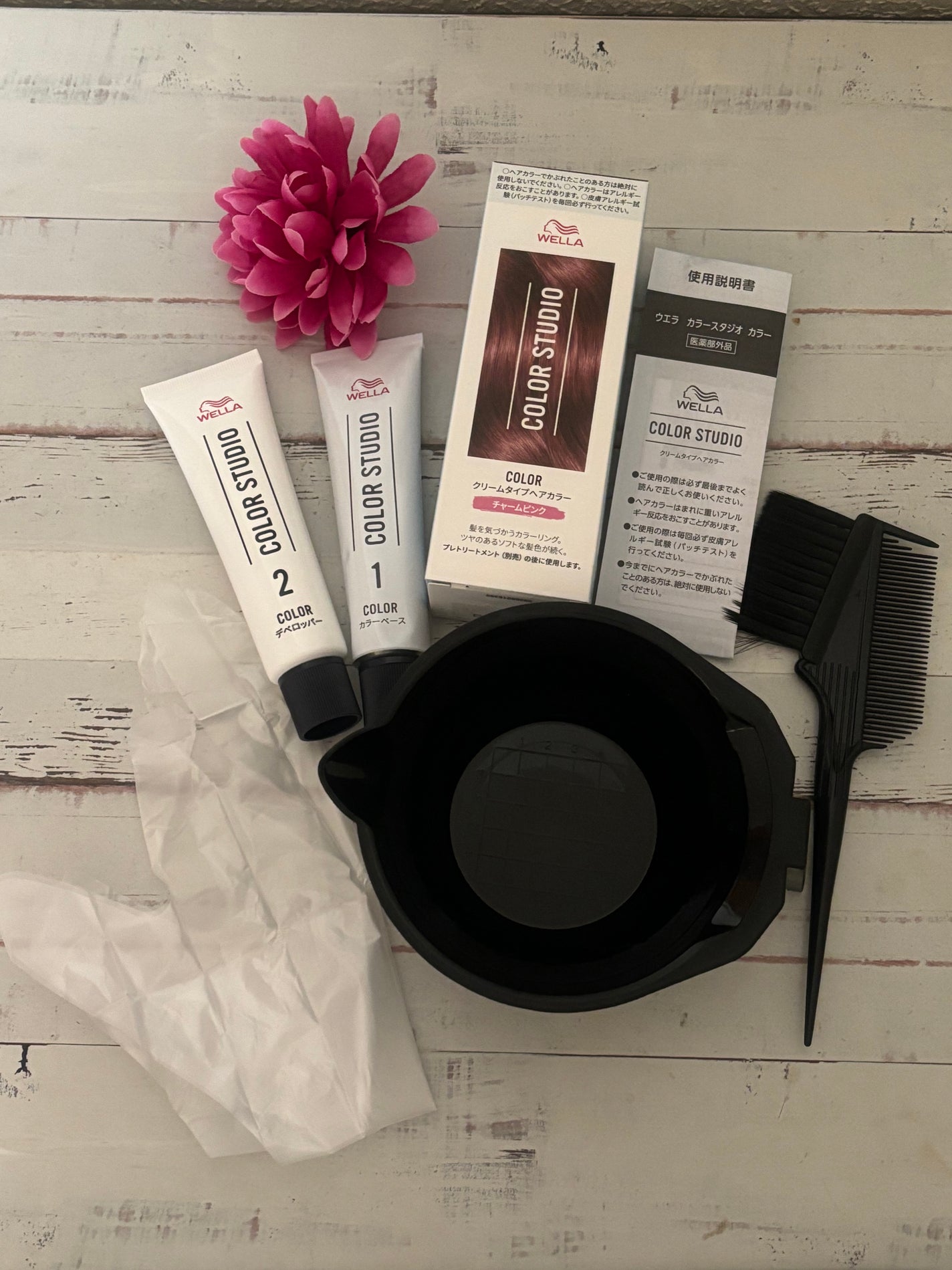 ウエラ カラースタジオ クリームタイプヘアカラー/ウエラ/ヘアカラーを使ったクチコミ(3枚目)