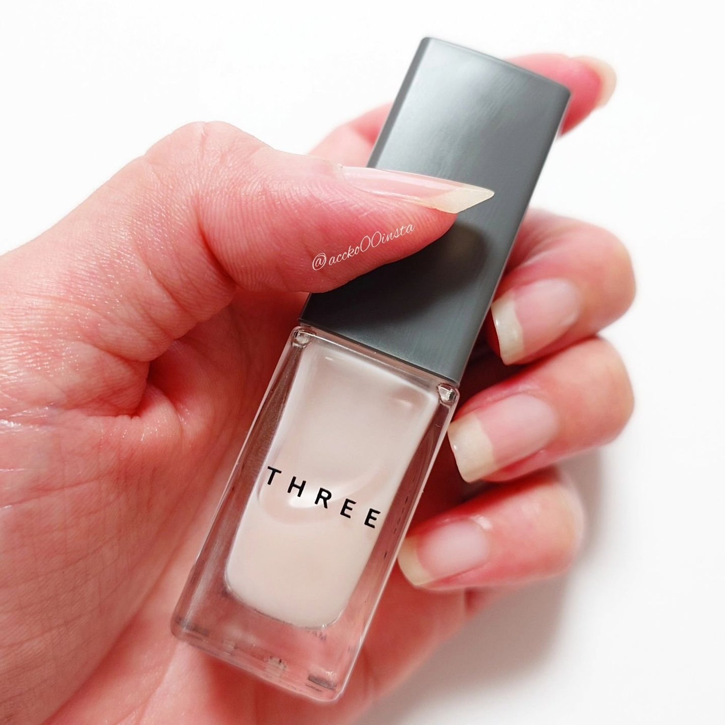 ネイルポリッシュ ベースコート/THREE/ネイルベースコートを使ったクチコミ(4枚目)