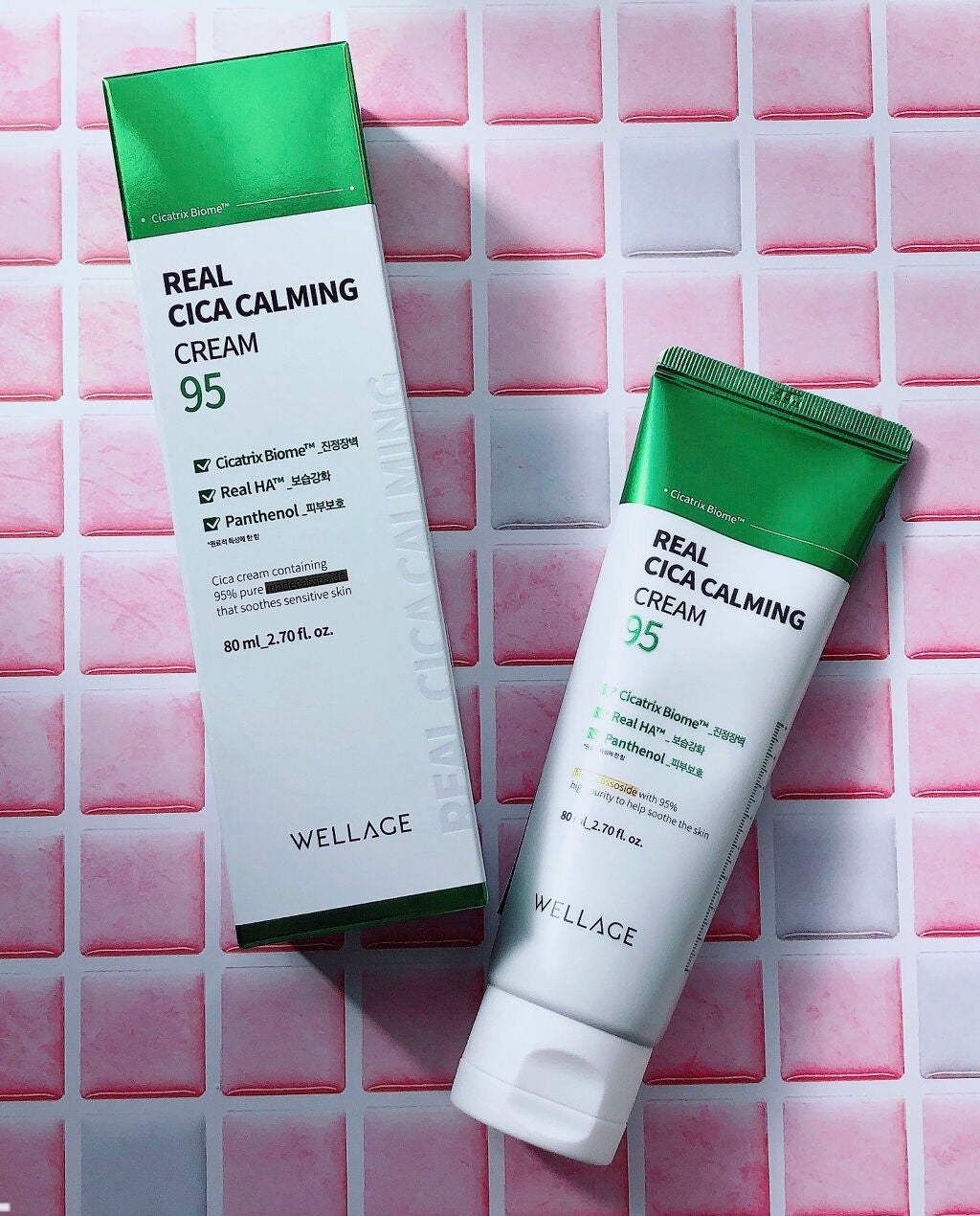 リアルシカカーミング95クリーム/Wellage/フェイスクリームを使ったクチコミ(1枚目)