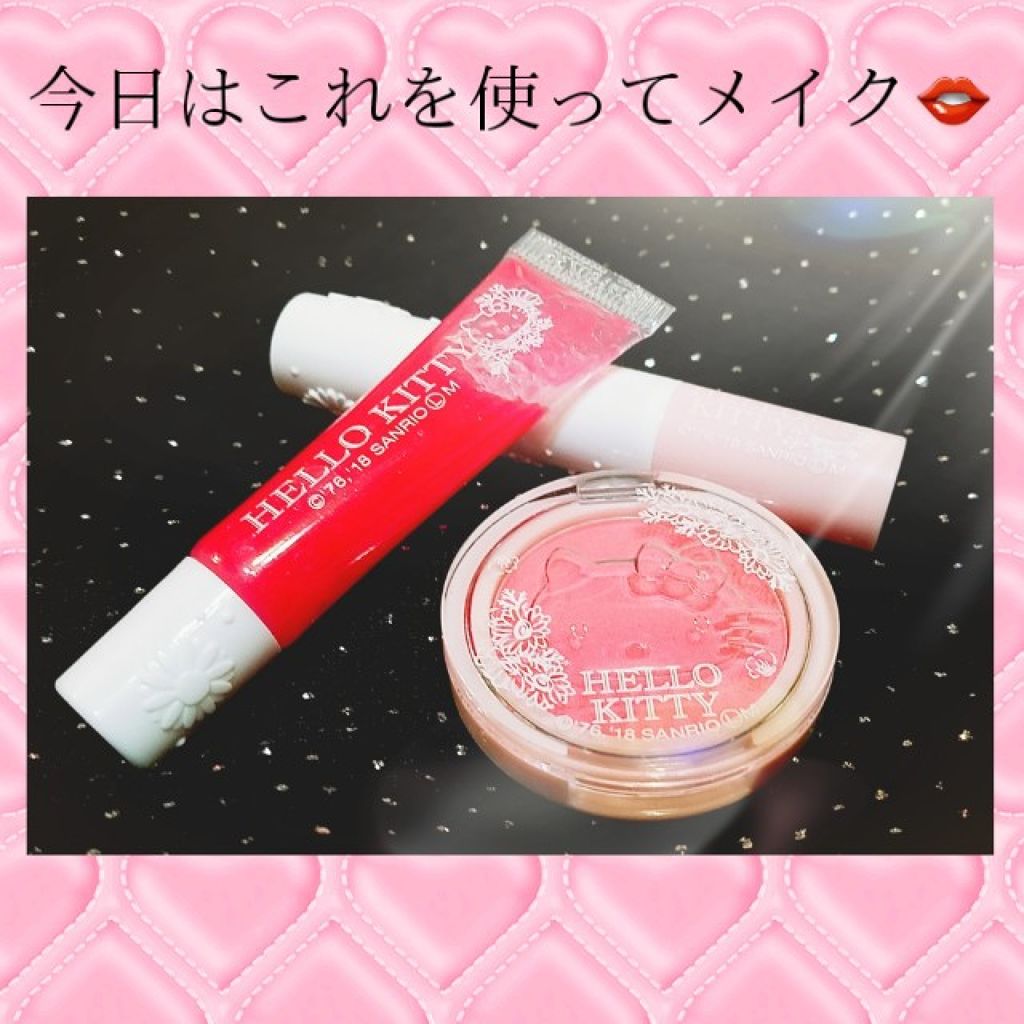 Blooming Kitty リップスティック/DAISO/口紅を使ったクチコミ(1枚目)