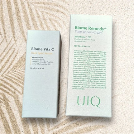 バイオームビタCダークスポットセラム/UIQ/美容液を使ったクチコミ(5枚目)