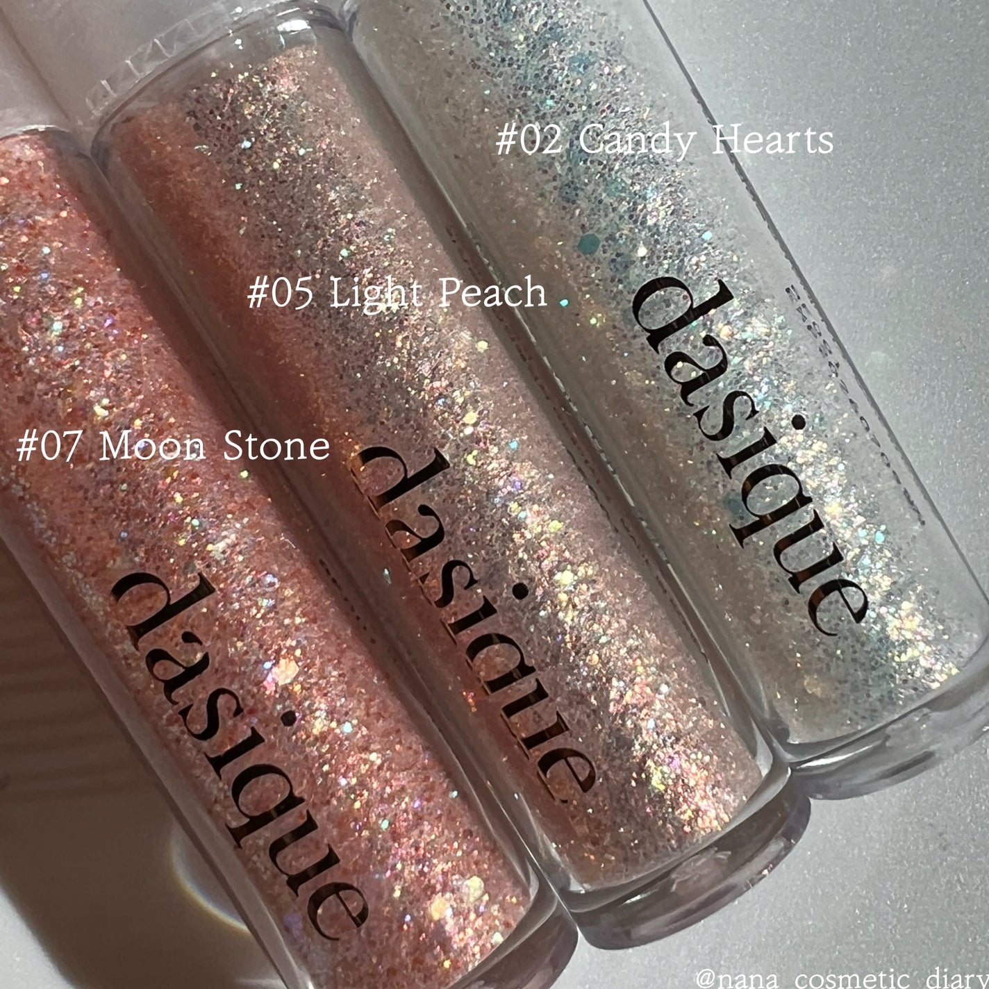 スターリットジュエルリキッドグリッター/dasique/グリッターを使ったクチコミ(3枚目)