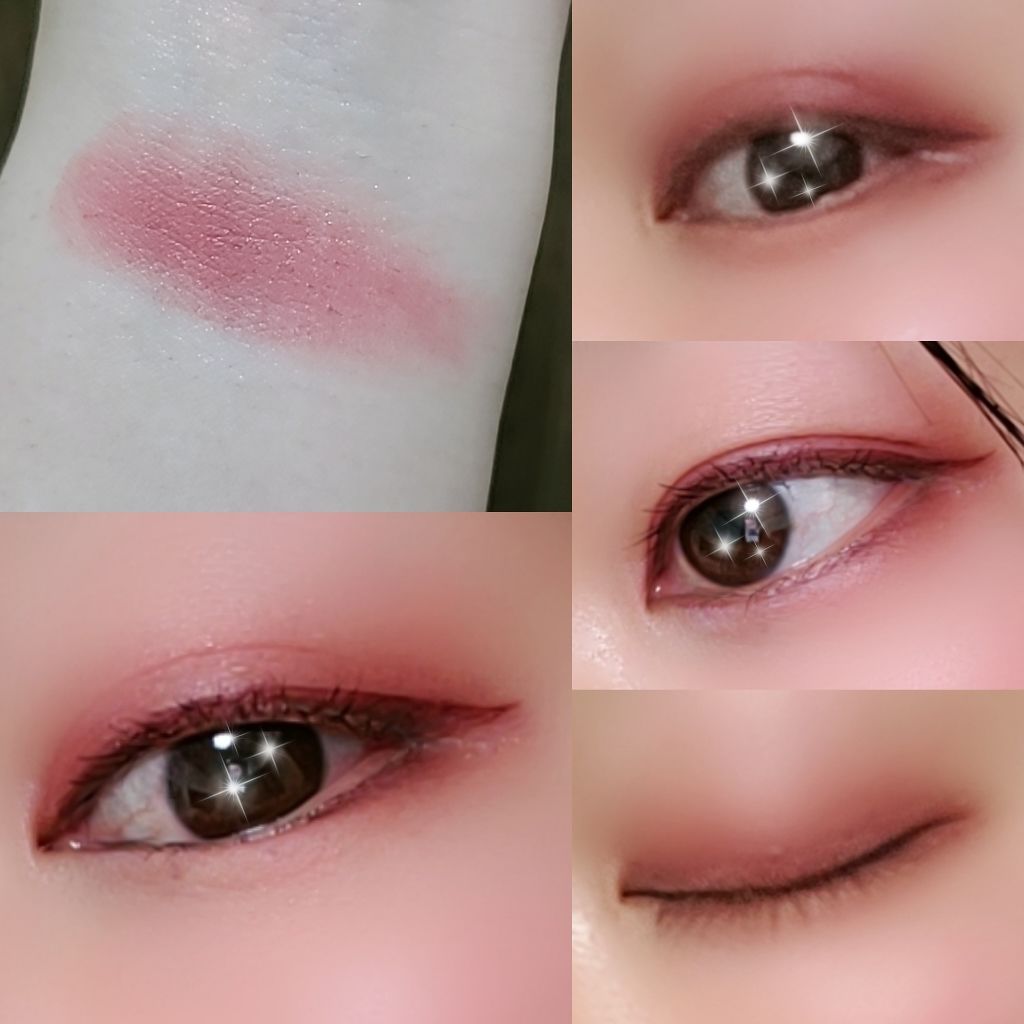 シングルカラーアイシャドウ/CEZANNE/単色アイシャドウを使ったクチコミ（2枚目）