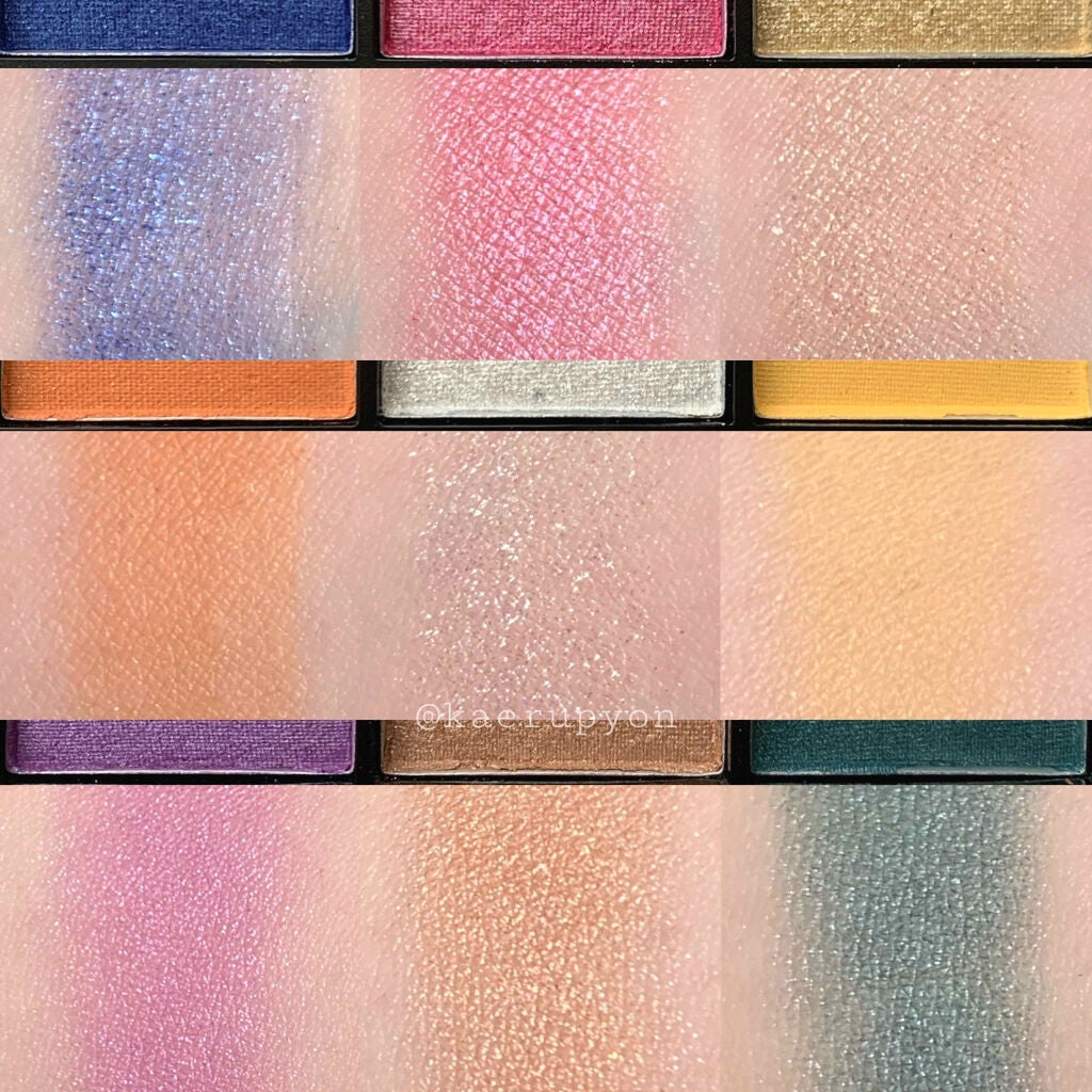 UR GLAM BLOOMING EYE COLOR PALETTE/U R GLAM/アイシャドウパレットを使ったクチコミ(2枚目)