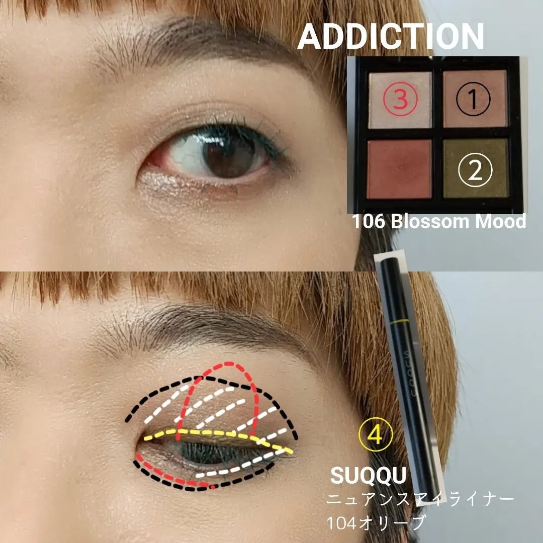 アディクション ザ アイシャドウ パレット/ADDICTION/アイシャドウパレットを使ったクチコミ(3枚目)