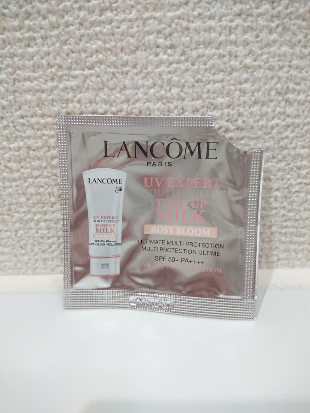 UV エクスペール トーン アップ ローズ/LANCOME/日焼け止め・UVケアを使ったクチコミ(1枚目)