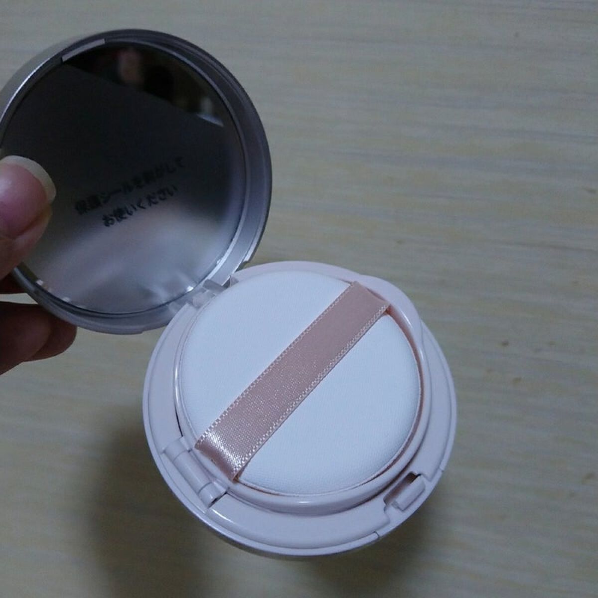 リンクルホワイトクッションファンデーション/コラリッチ/クッションファンデーションを使ったクチコミ(2枚目)