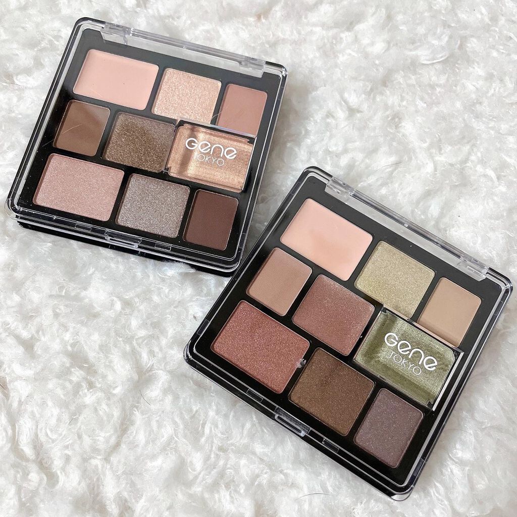 ムードアイシャドウパレット/GENE TOKYO/アイシャドウパレットを使ったクチコミ(6枚目)