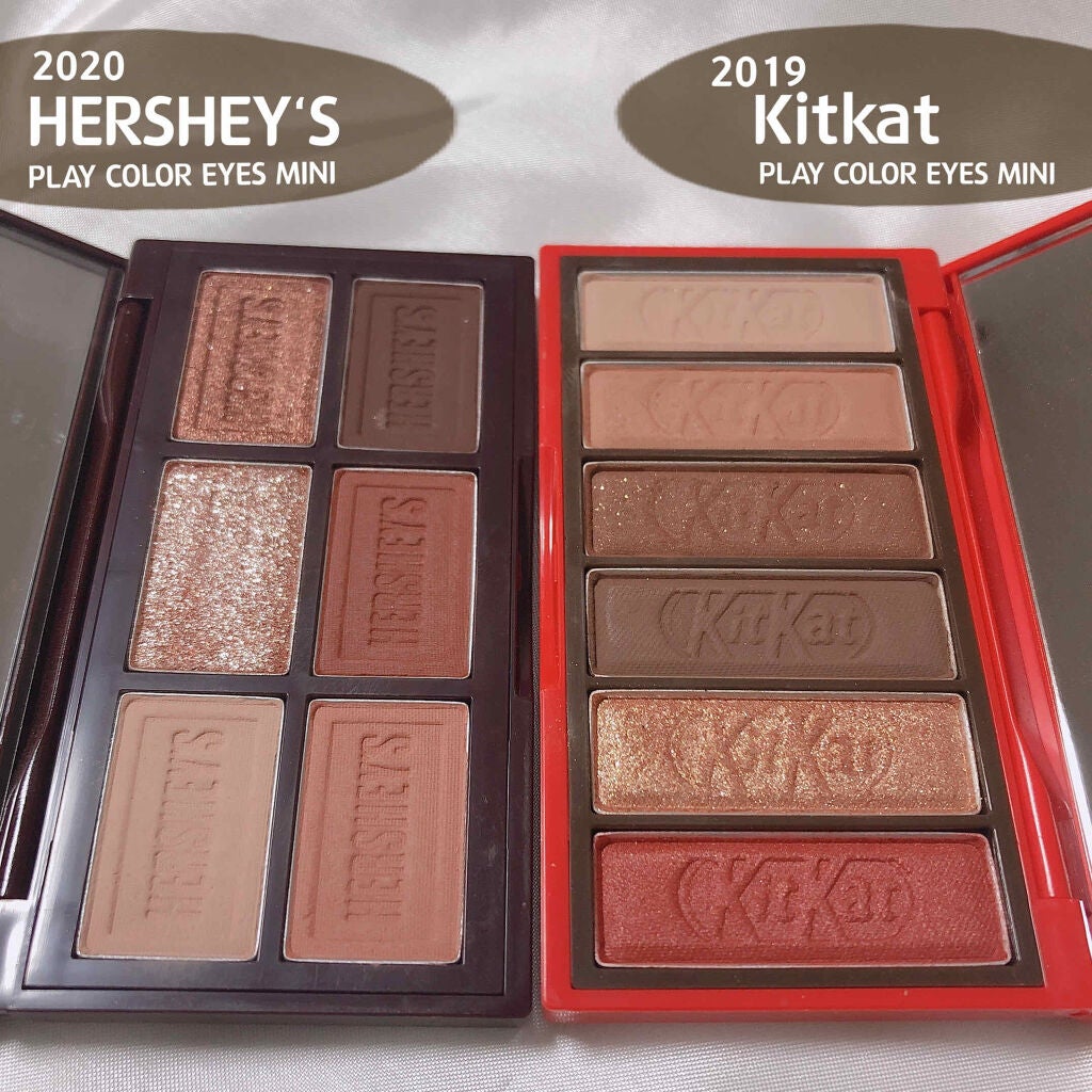 プレイカラーアイズ ミニ #キットカットオリジナル/ETUDE/アイシャドウパレットを使ったクチコミ(2枚目)