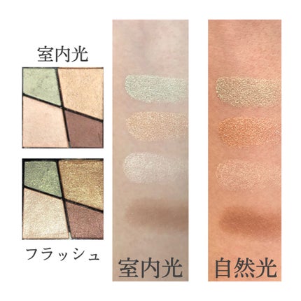 UR GLAM VELVET EYE COLOR PALETTE/U R GLAM/アイシャドウパレットを使ったクチコミ(3枚目)