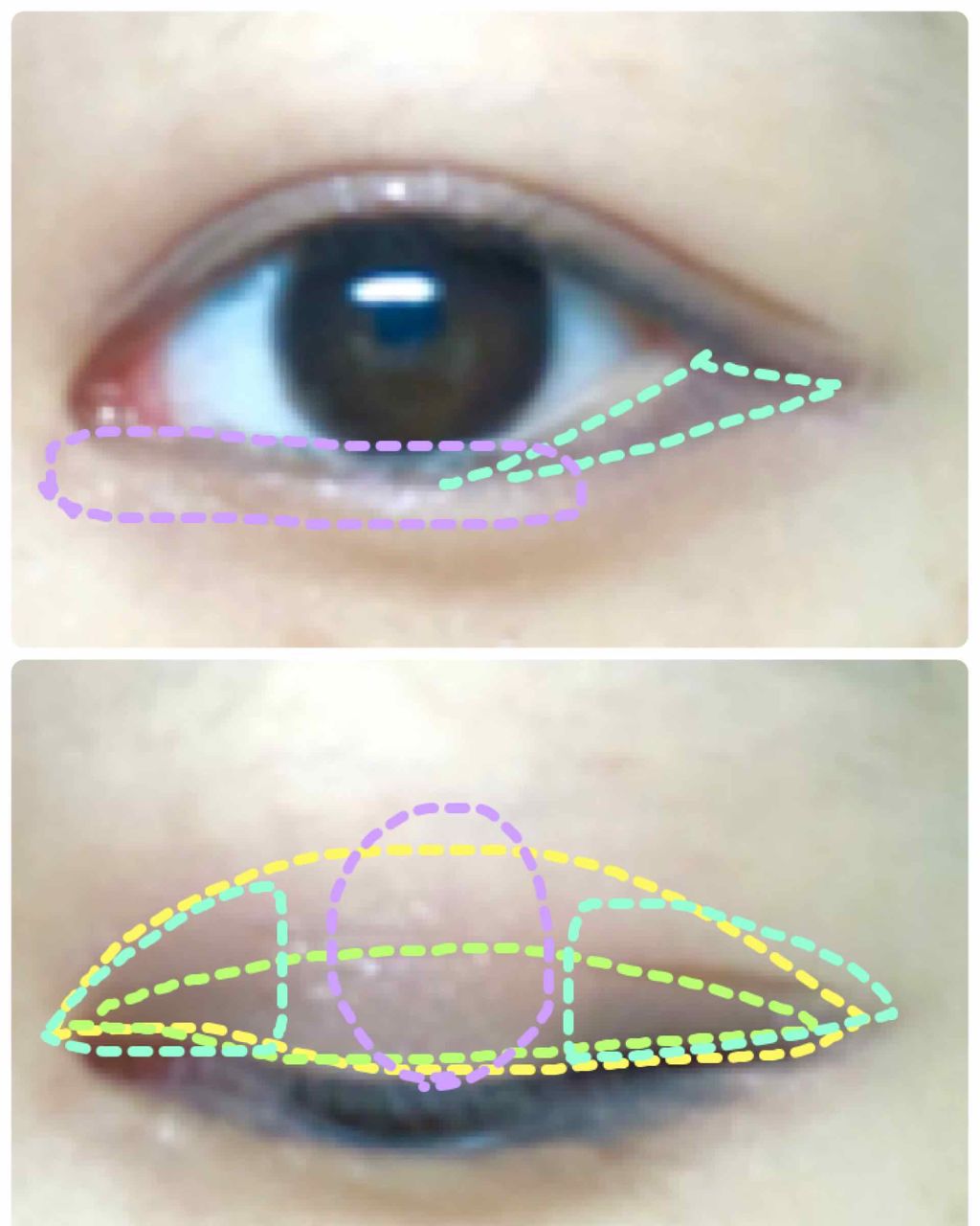 ブレンドフォーアイズ (限定デザイン)/ETUDE/アイシャドウパレットを使ったクチコミ(4枚目)