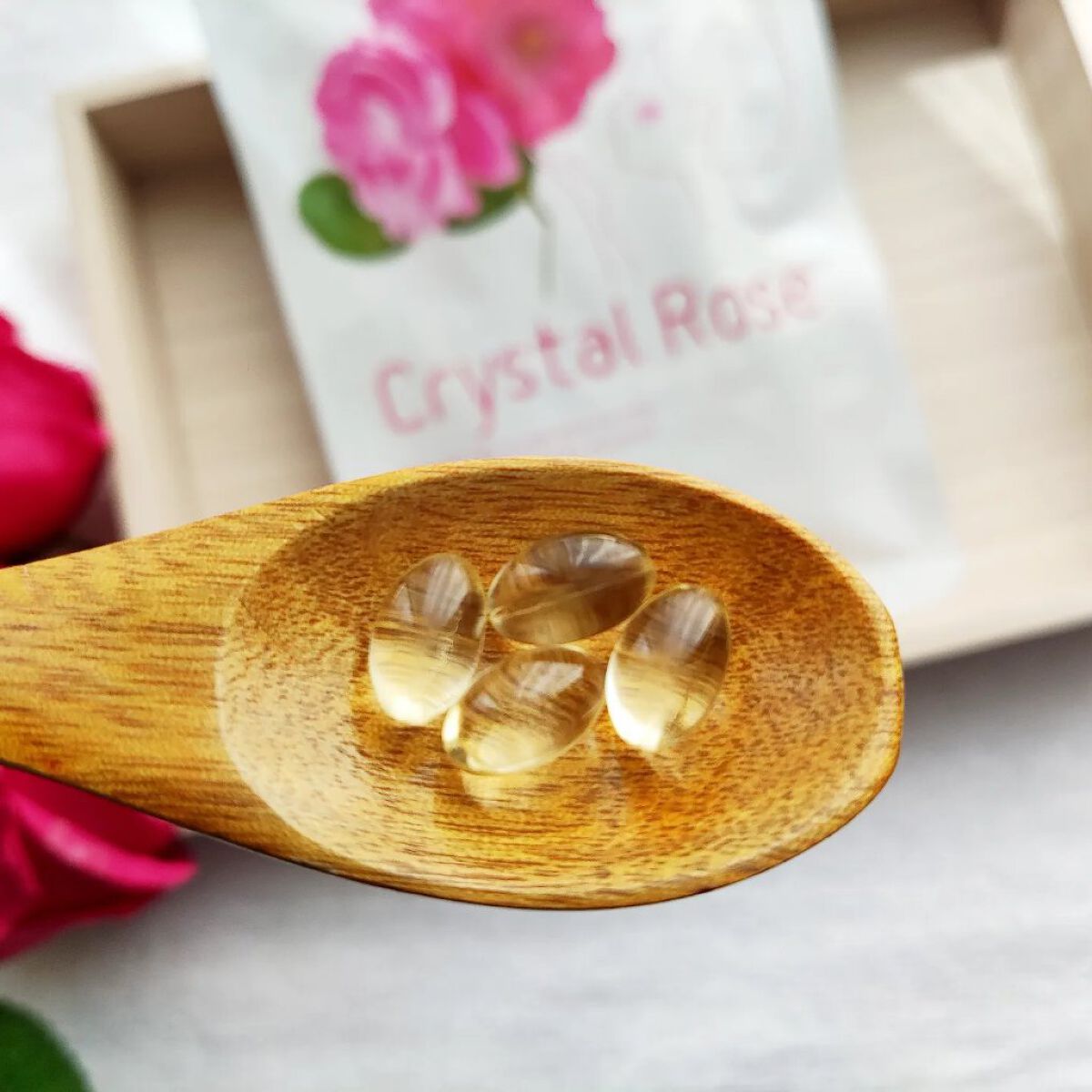 クリスタル･ローズ/すこやか笑顔/美容サプリメントを使ったクチコミ（3枚目）