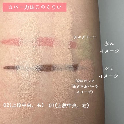 コンシールブレンダーパレット/LUNA/パレットコンシーラーを使ったクチコミ(6枚目)