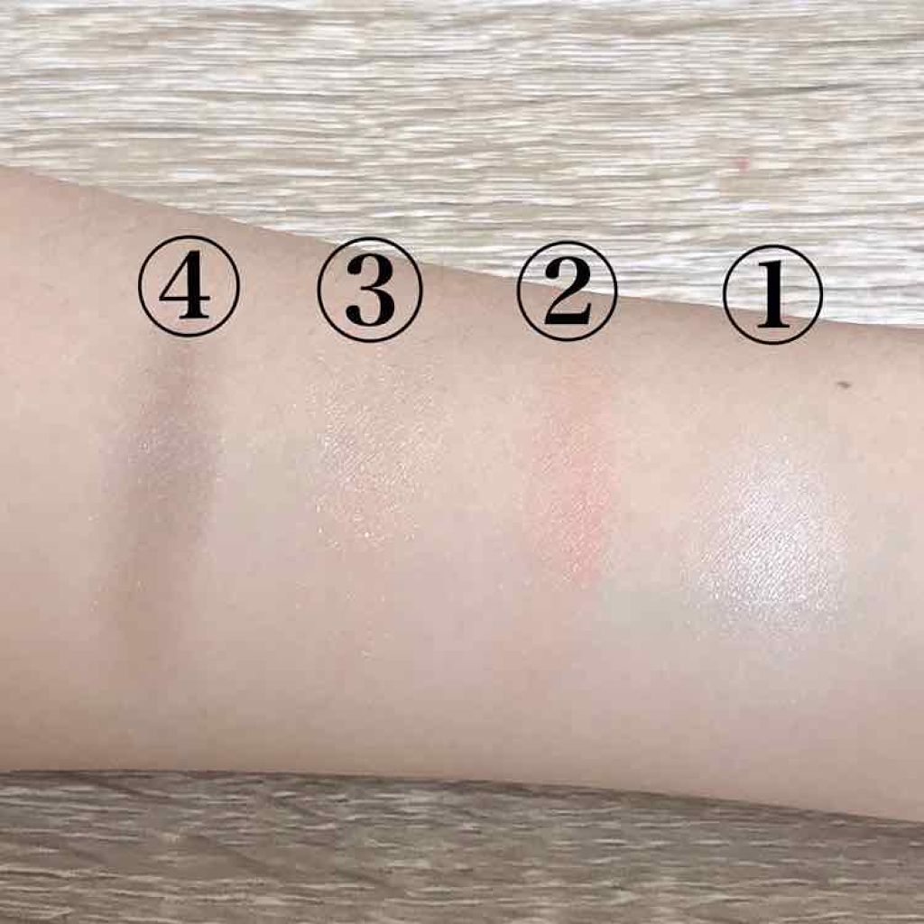 リアルクローズシャドウ/excel/アイシャドウパレットを使ったクチコミ（3枚目）